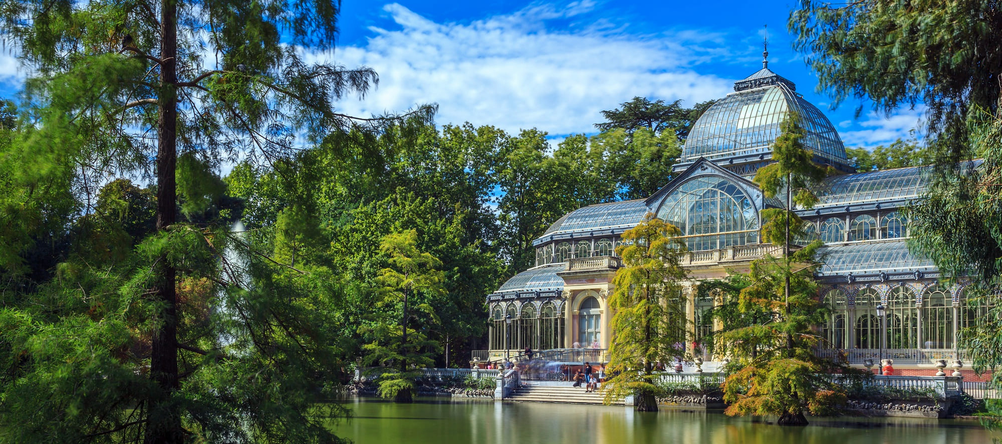 palacio de cristal madrid - el retiro